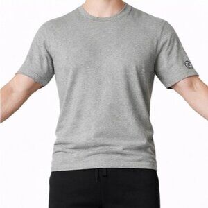 LIFE IS GOOD Mens Shirt Size XXL Grey Short Sleeve Heavyweight Logo Cotton